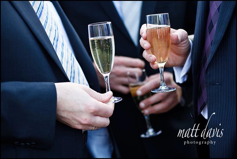 champagne being poured drunk at a wedding