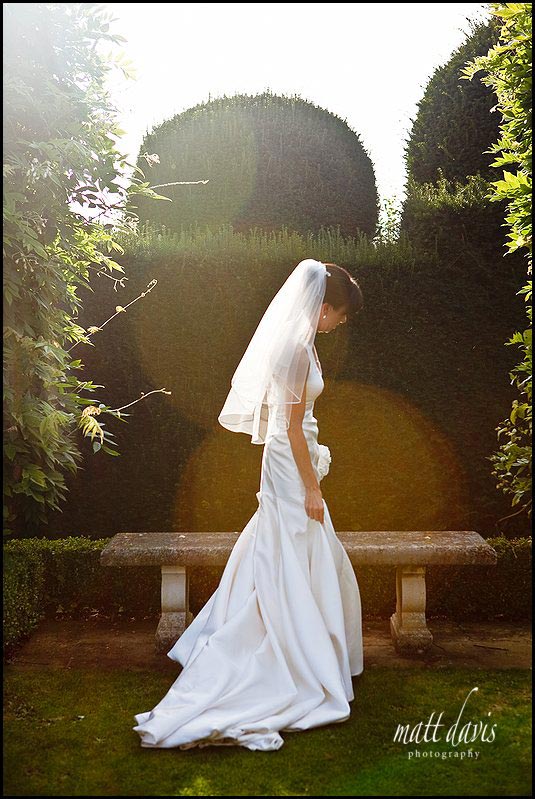 Birtsmorton court wedding photography of bride