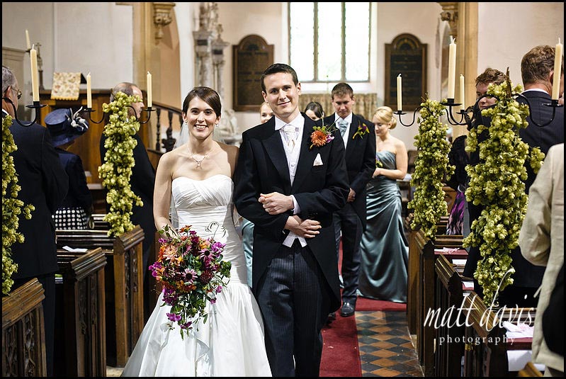 Birtsmorton Court wedding photos at the church