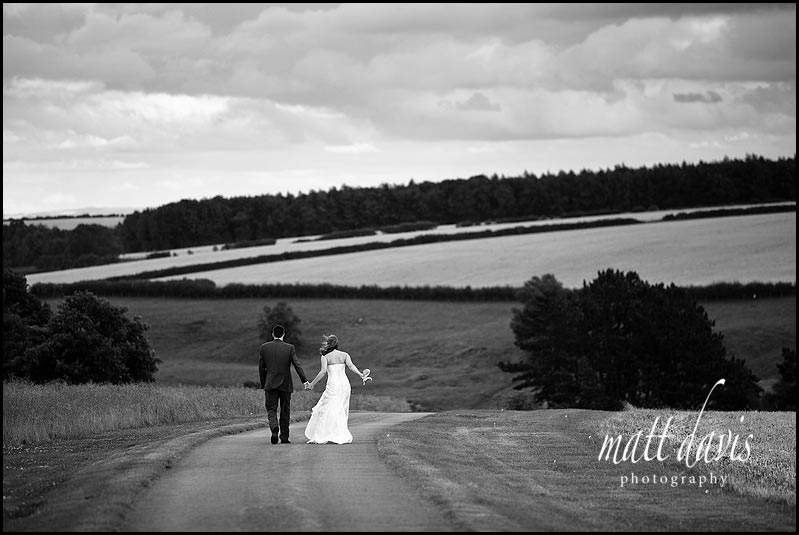 black and white wedding photos at Kingscote Barn 