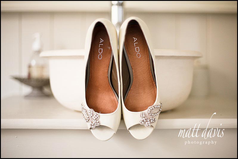 Vintage wedding shoes
