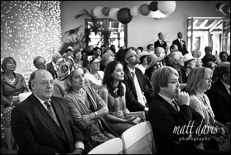 Wedding guests at Matara during the civil ceremony