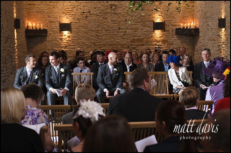 Cripps Stone Barn wedding photography before the ceremony
