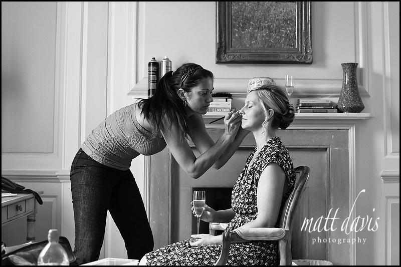 wedding make-up artist The Rectory Hotel