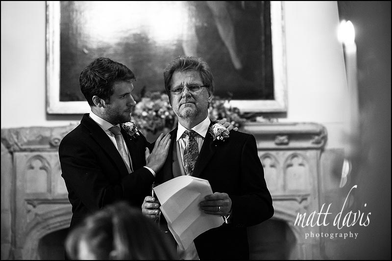 Black and white Wedding photography at Berkeley Castle