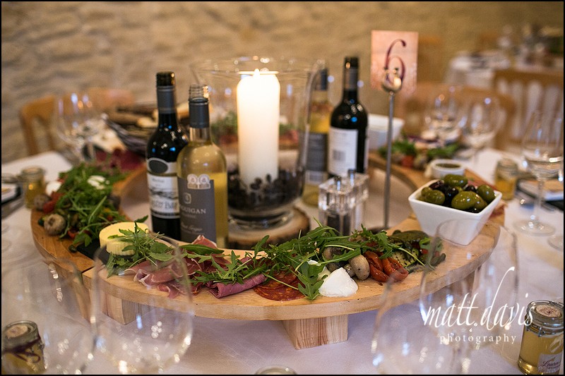 Strawberry Field Catering at Kingscote Barn Wedding