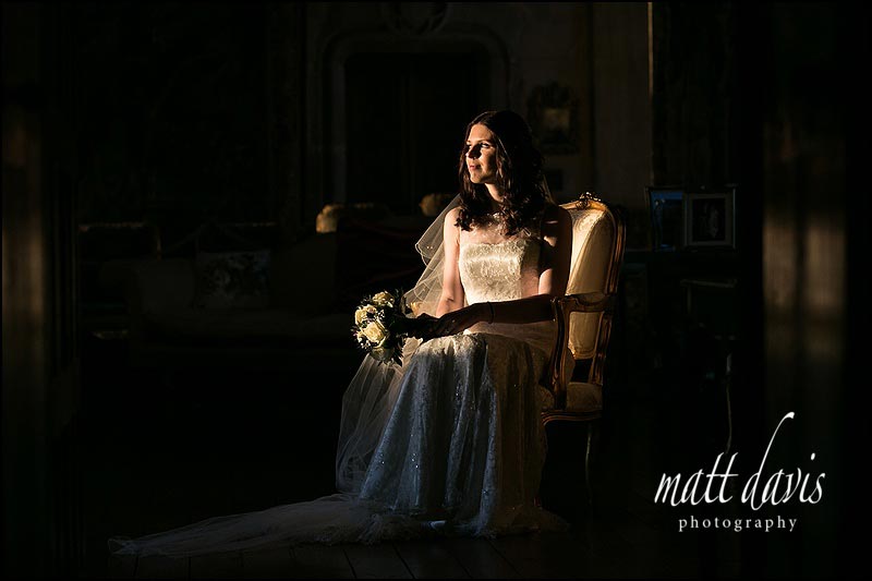 Berkeley Castle winter wedding photos in amazing light