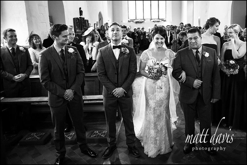 Stanton-House-Hotel-wedding-photos-025 Groom cries as bride arrives at St Leonard's church near Stanton House