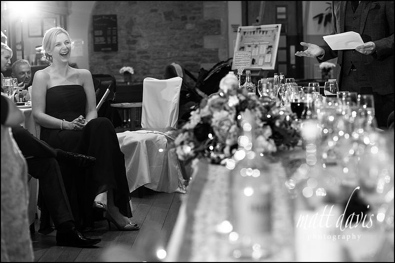 Speech photos at Stanton House wedding
