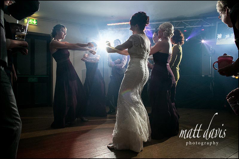 The dance floor at Stanton House Hotel 