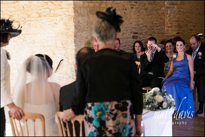 Winter weddings at Kingscote Barn photographed by Matt Davis