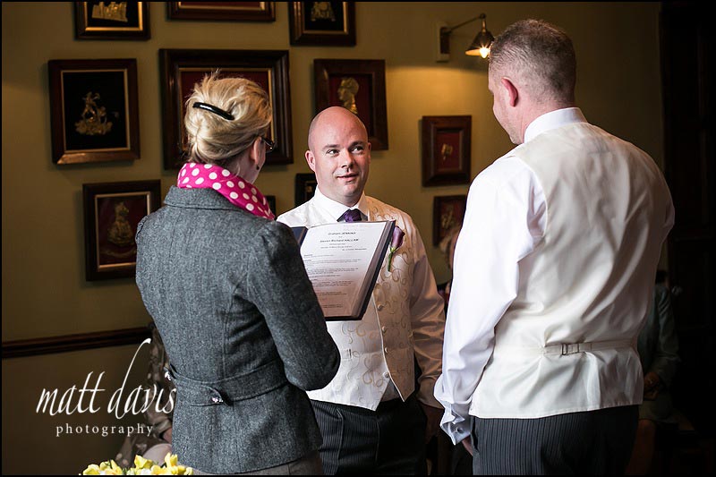 Civil Partnership at Ellenborough Park
