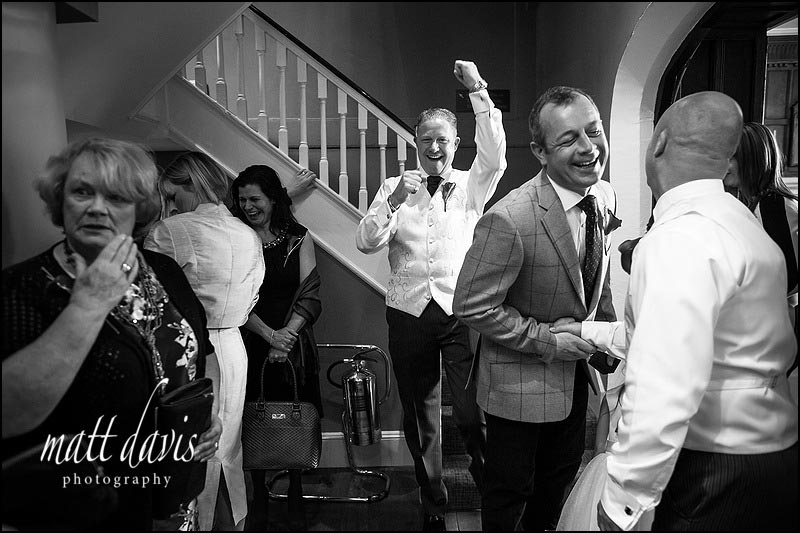 Documentary wedding photography at Ellenborough Park by Matt Davis