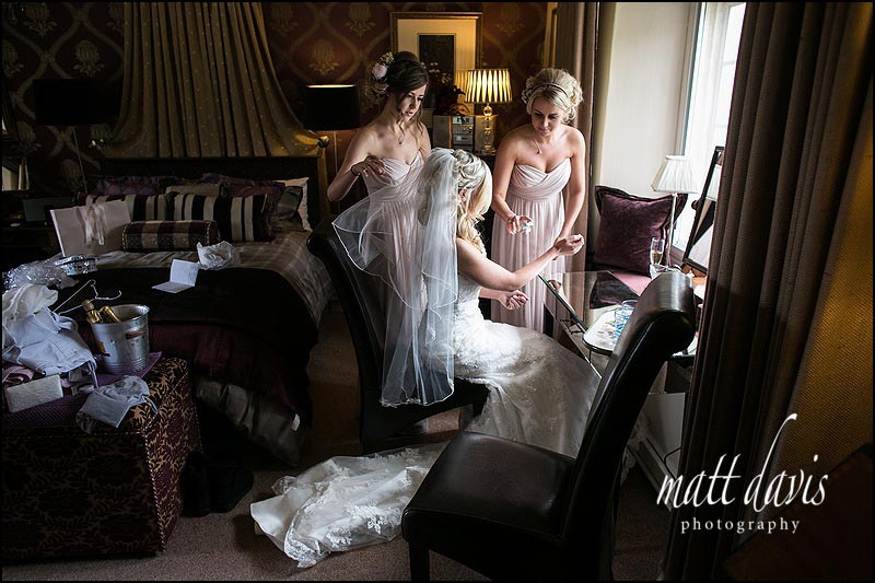 The bridal suite at Friars Court, Oxfordshire