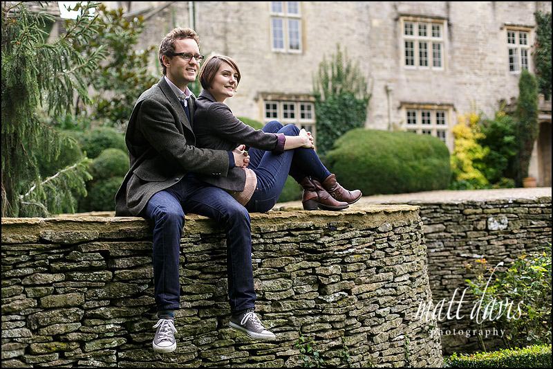 Relaxed couple portraits taken in Gloucestershire by Matt Davis Photography