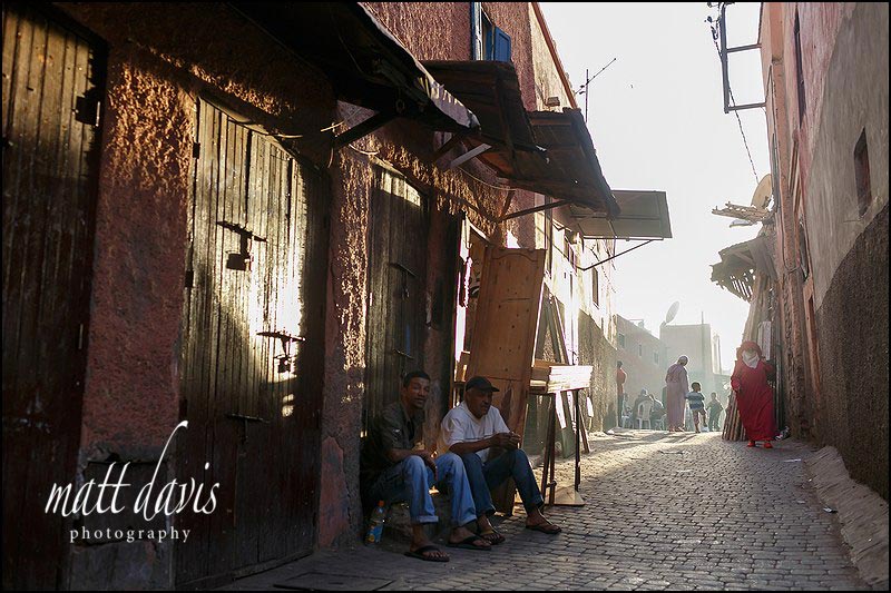 Street life in Marrakech