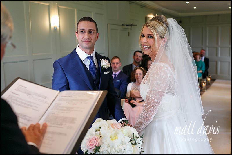 Civil ceremony wedding photos taken at Barnsley House by Matt Davis Photography