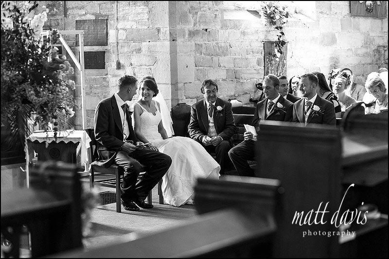 Documentary wedding photography at St Peter's church, Inkberrow, Worcestershire