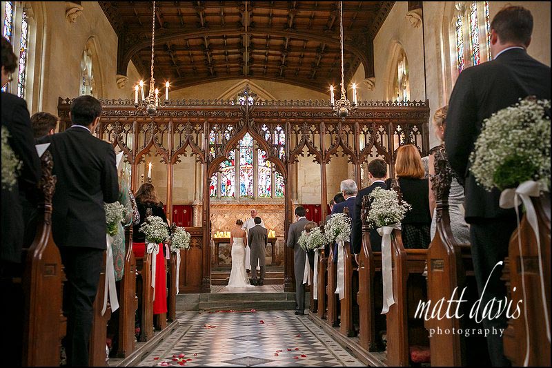 Wedding photography at St Mary's church, Sudeley Castle, Gloucestershire