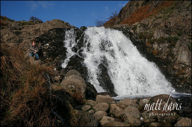 Sour Milk Gill Waterfall, near Easedale Tarn in The Lake District