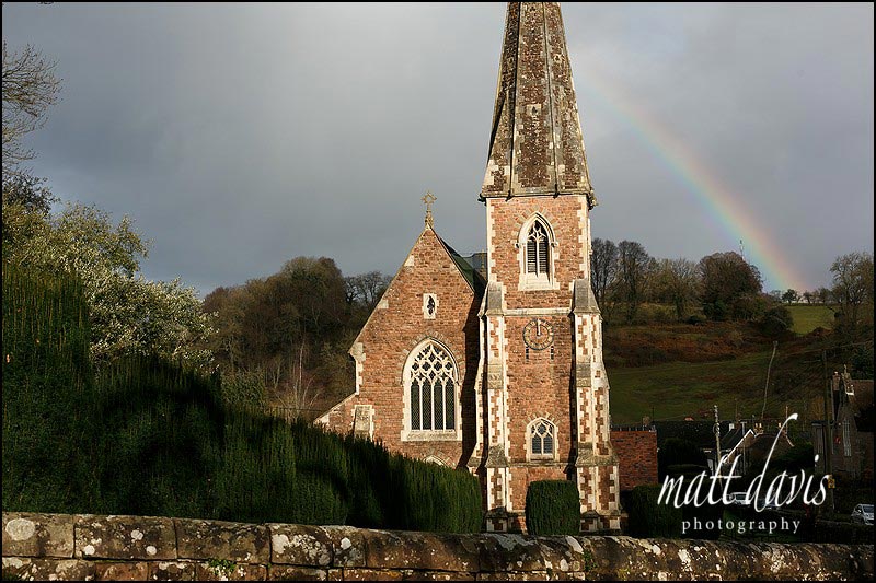 Weddings at Clearwell Castle and St Peter's Church