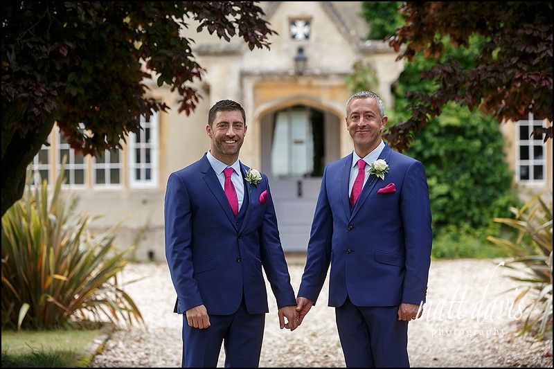 Same sex wedding at Friars Court - Pete & Nick