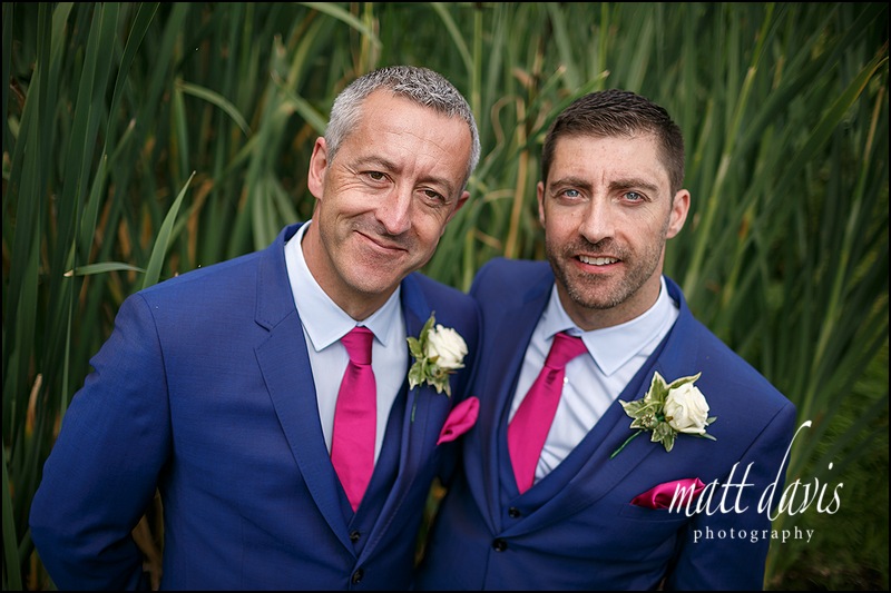 Gay wedding photos taken at Friars Court