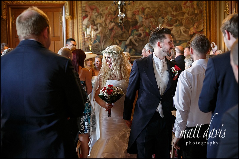 Eastnor Castle wedding photography by Matt Davis
